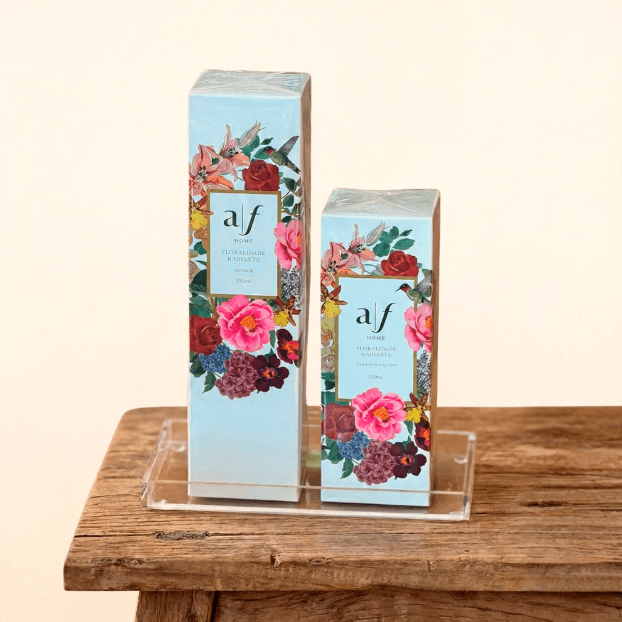 Kit: Difusor e Sabonete - Floralidade Radiante