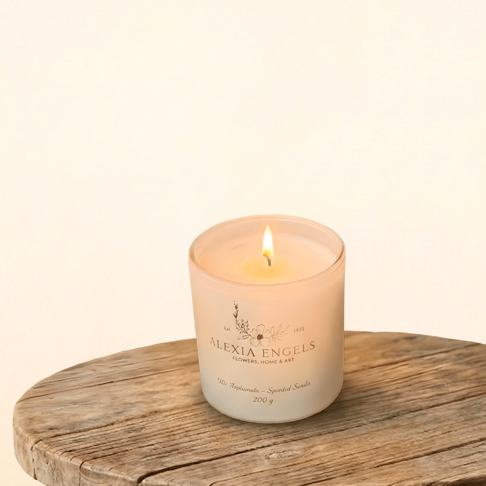 Vela Perfumada (Lisa) - Rosas Búlgaras 200g