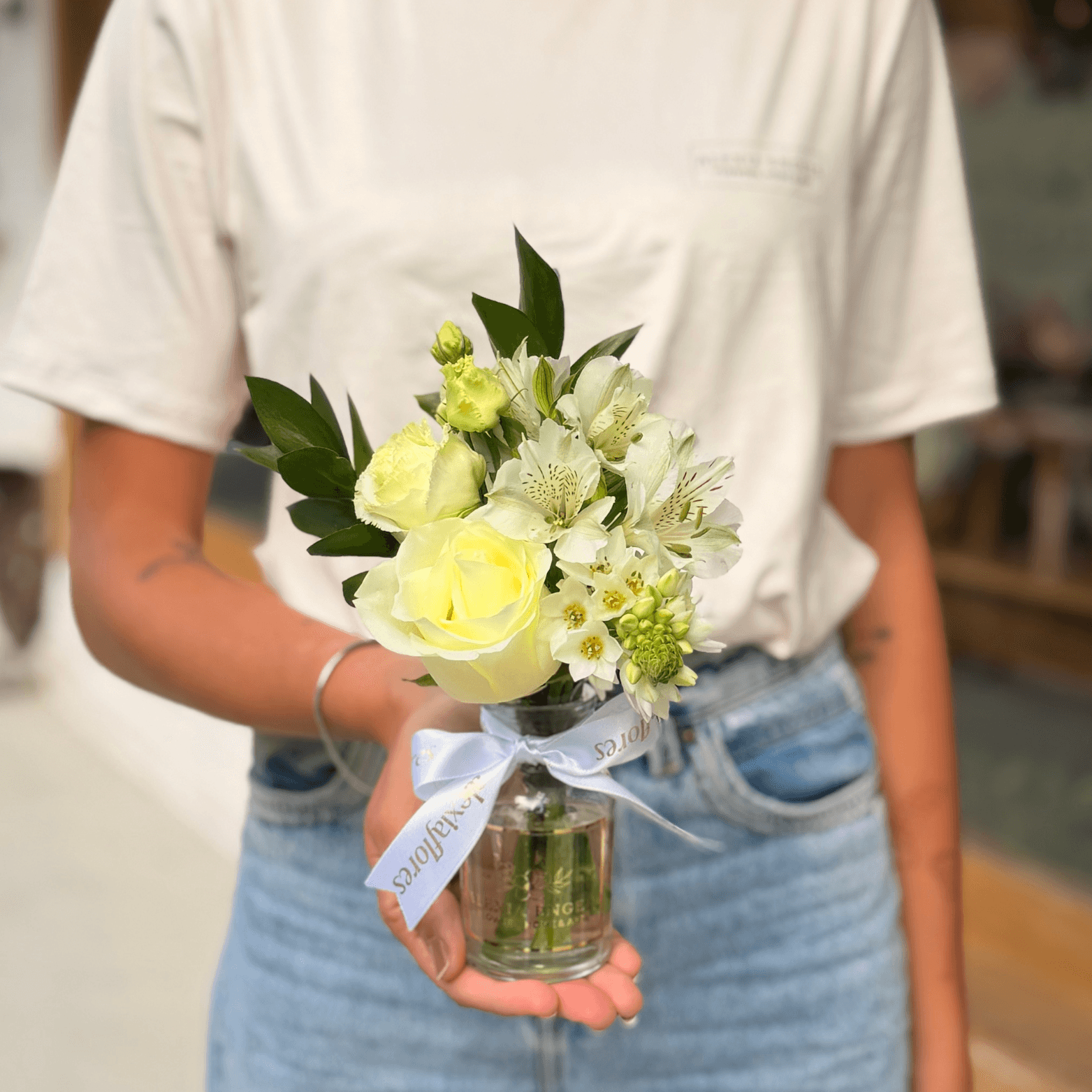 Memory Flowers Tons de Branco