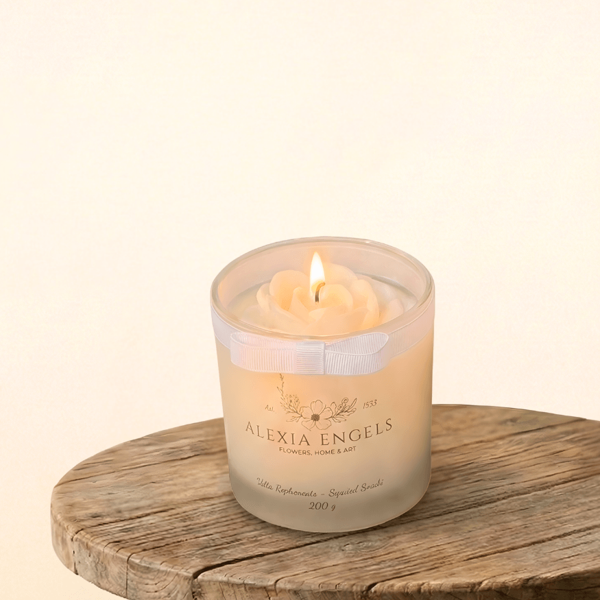 Vela Perfumada - Rosas Búlgaras 200g