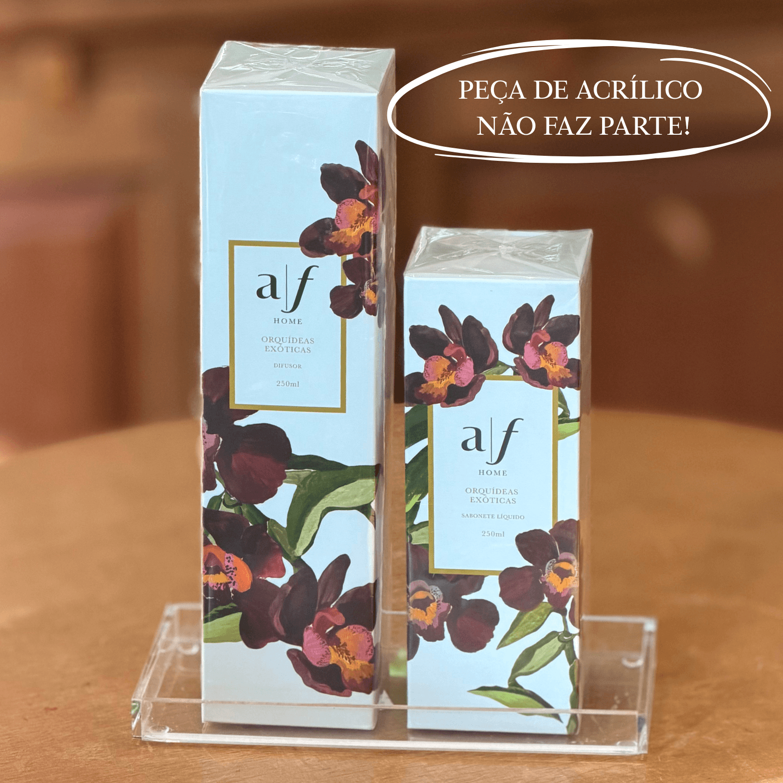 Kit: Difusor e Sabonete - Orquídeas Exóticas